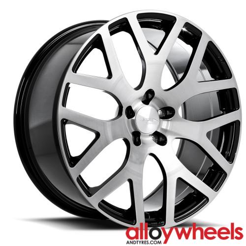 Ace Aff07 Alloy Wheel (Gloss Black Machined Finish)