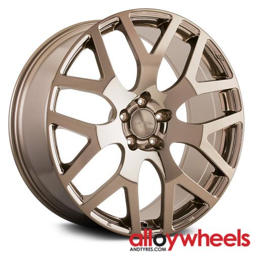 Ace AFF07 Alloy Wheel (Silver Base Chrome Finish)